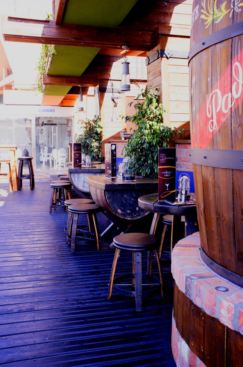 Beer garden design Vilamoura Portugal