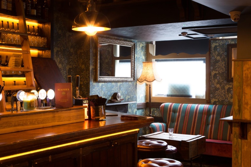 Traditional bar design Waterford Ireland